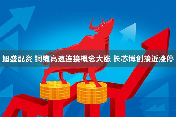 旭盛配资 铜缆高速连接概念大涨 长芯博创接近涨停